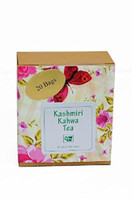 Mittal Teas Kashmiri Kahwa Tea_20Bags Assorted Green Tea Bags Box(20 Bags)