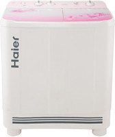 Haier 9 kg Semi Automatic Top Load White, Pink(HTW90-1159FL)