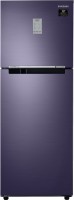 SAMSUNG 253 L Frost Free Double Door 2 Star Convertible Refrigerator(Pebble Blue, RT28T3782UT/HL)