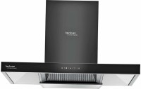 Hindware ALICIA 90 HEAT AUTO CLEAN Auto Clean Wall Mounted Chimney(BLACK 1200 CMH)