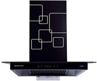 Kutchina forbes dlx 60 Auto Clean Wall Mounted Chimney(black 1300 CMH)