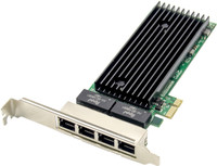 LeoXsys LEO-4GE82576 Quad Gigabit Ethernet 4 port network card Network Interface Card(Green)