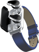 Vaku Luxos TWS Smart Binaural Bluetooth Headphone Fitness Bracelet Smart Headphones(Wireless)