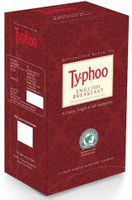 typhoo English Breakfast Tea Bag Envelope-100Pcs Unflavoured Green Tea Bags Box(25 Bags)