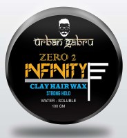 urbangabru Zero to Infinity Clay Hair Wax for Strong Hold Hair Wax(100 g)