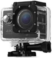 EFFULGENT 4K Wifi Action Camera 4K 4K Ultra HD Wifi Wireless Outdoor Under Water Shooting Action Camera with Micro SD Card Slot Sports and Action Camera Sports and Action Camera Sports and Action Camera(Black, 16 MP)