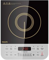 PHILIPS Viva Collection HD4928/01 2100-Watt Induction Cooktop Induction Cooktop(Black, Push Button)