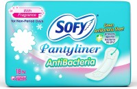 SOFY Anti Bacteria Pantyliner(Pack of 18)