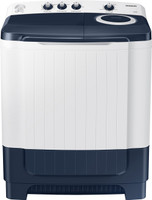 SAMSUNG 8.5 kg 5 star Semi Automatic Top Load White, Grey(WT85R4000LL/TL)