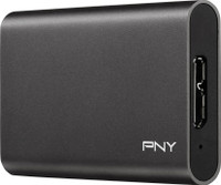 PNY Portable SSD Elite CS1050 960 GB External Solid State Drive (SSD) with  960 GB  Cloud Storage(Black)