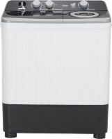 Haier 7 kg Semi Automatic Top Load Black, White(HTW70-186S)