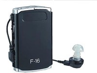 MCP F-16 Professional Hearing Aid Hearing Enhancer Ear Machine Sound Amplifier In the Ear Hearing Aid(Black)