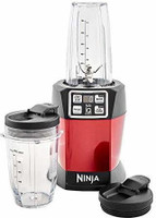 Nutri Ninja Auto-iQ 1000 Watts Blender (Red) with Tritan Jars + Ninja Coffee & Spice Grinder (Dry) 1000 Juicer Mixer Grinder (3 Jars, Red)