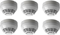 RAPID - X Intelligent Multisensor Smoke and Heat Detector (PACK OF 6) Wireless Sensor Security System