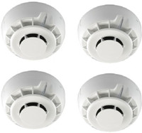 RAPID - X Fireline rate of rise heat detector with diode base is a conventional detector (PACK OF 4) Wireless Sensor Security System
