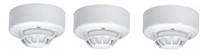 RAPID - X Security Plastic Heat Detector (White, Size 98 , 48 Mm) PACK OF 3 Wireless Sensor Security System