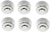 RAPID - X SMOKE AND HEAT DETECTOR SENSOR SECURITY (PACK OF 6) Wireless Sensor Security System