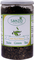 SANZIO Tulsi Green Tea Tulsi Herbal Tea Plastic Bottle(100 g)