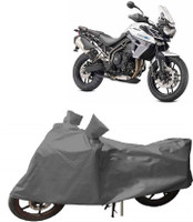 Everland Two Wheeler Cover for Triumph(Tiger 800 XR, Grey)