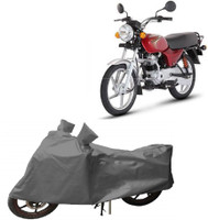 Everland Two Wheeler Cover for Bajaj(Boxer, Grey)
