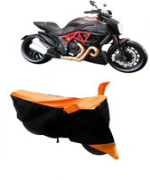 Shree ji traders Two Wheeler Cover for Ducati(Diavel, Orange)