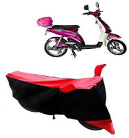 Shree ji traders Two Wheeler Cover for Electric Cruz(E Lite, Red)