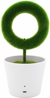 ionkini Room Desktop Green Plant Air Purifier – Removes Airborne Particles, Dust, Pollen PM2.5, Dust and Odor for Home, Office Humidifier