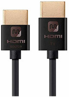 MONOPRICE 113588 0.91 m HDMI Cable(Compatible with TV, Laptop, Black)