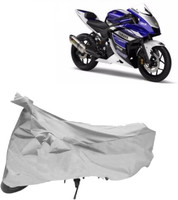 Elegance Two Wheeler Cover for Yamaha(YZF R25, Silver)
