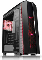 Thermaltake Gaming Mid Tower Computer Case  Mid Tower Cabinet(Black)