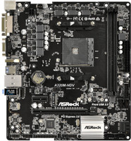 ASRock A320M-HDV R4.0 Motherboard (BIOS Updated for Ryzen 3rd Gen Processors) With 4 SATA3, 1 Ultra M.2 (PCIe Gen3 x4 & SATA3) Motherboard