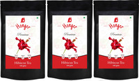 Honger Hibiscus Tea (Pack of 3) Hibiscus Green Tea Pouch(480 g)