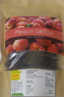 NutLife Peach Detox Green Tea (100g) Peach Green Tea Vacuum Pack(100 g)