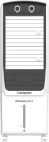 View Crompton Optimus Neo 27 Tower Air Cooler(White, Black, 27 Litres) Price Online(Crompton)