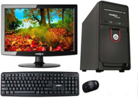 Frontech fricker allinone Core i3 (4 GB DDR3/1 TB/Windows 10 Pro/512 MB/15.4 Inch Screen/fropc1)(Black)