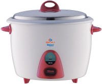 BAJAJ 1000 Watt Rice cooker white and red Electric Rice Cooker(2.8 L, White, Red)