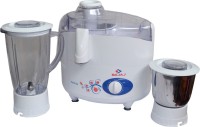 BAJAJ Fresh 450-Watt Juicer Mixer Grinder (White) 450w 450 Juicer Mixer Grinder (2 Jars, White)