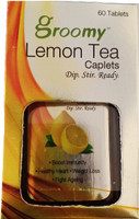 Groomy Lemon Tea tablets Lemon Herbal Tea Box(60)