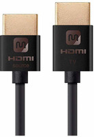 MONOPRICE 113592 3.04 m HDMI Cable(Compatible with DTS-HD Master Audio, Dolby, Black)