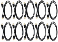 C&E CNE459900 3 m HDMI Cable(Compatible with TV, Laptop, Black)