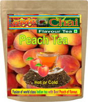 omg chai Peach Tea Peach Tea Pouch(250 g)