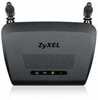 Zyxel Fast Ethernet Router 300 Mbps Wireless Router(Black, Dual Band)