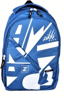Zikki 27L Laptop Bag for Women and Men | Trending school Backpacks bag for Girls Boys kids Stylish (Black) 27 L Laptop Backpack(Blue)