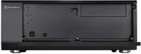 SilverStone Technology ome Theater Computer Case (HTPC)with lockable front panel Mid Tower Cabinet(Black)