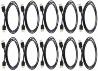 C&E CNE459849 1.8288 m HDMI Cable(Compatible with Gaming Device, Black)