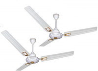 DIGISMART High Speed.2 1200 mm Energy Saving 3 Blade Ceiling Fan(WHITE, Pack of 2)