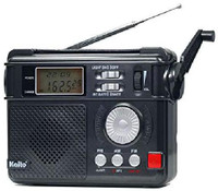 Kaito KA346 Digital 4-Way Powered AM/FM Noaa Weather Alert Emergency FM Radio(Black)