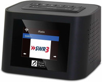Ocean Digital Wr828f Fm/Wi-Fi Internet Radio White Noise Machine - FM Radio(Black)