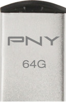 PNY PFMM2064-BR20 64 GB Pen Drive Compatible with Laptop, Tablet, Mobile USB 2.0 Metal Case(Silver)