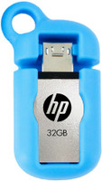 HP HPFD305M-32 32 GB OTG Drive(Blue, Silver, Type A to Micro USB)
